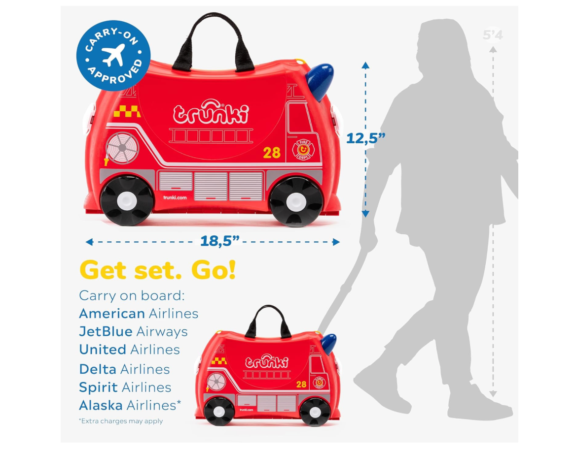 TRUNKI - The Original Ride-On Kids Suitcase