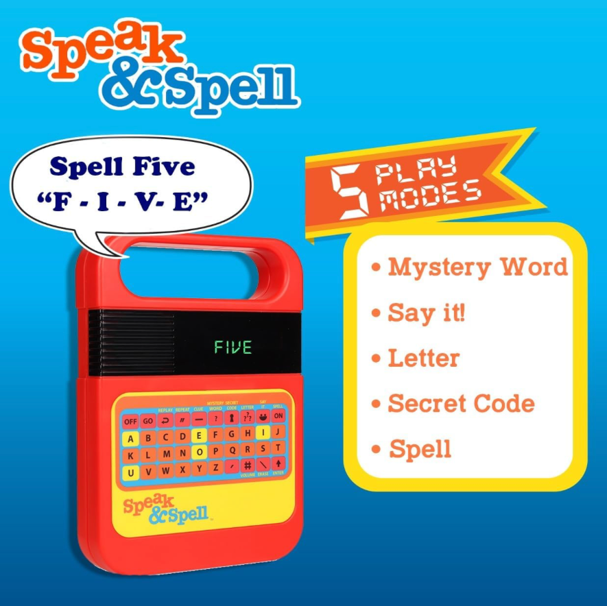 SPEAK & SPELL!