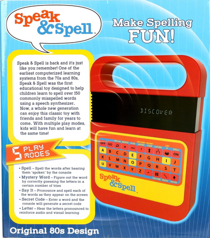 SPEAK & SPELL!